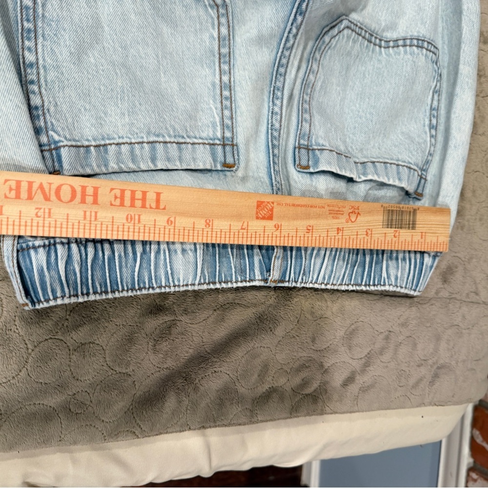 Light Blue Wide-Leg kids Abercrombie Jeans - Picture 6 of 7